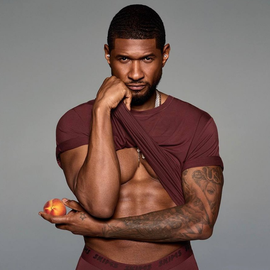 Usher стал лицом мужской коллекции SKIMS