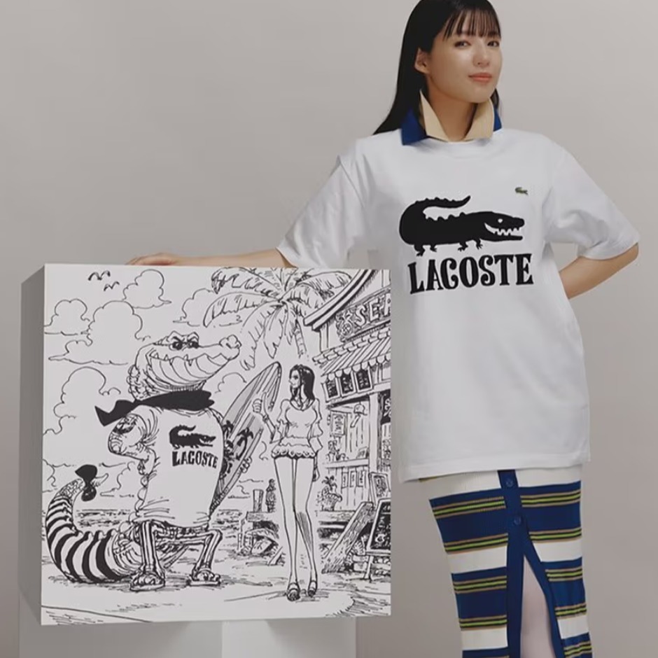 Lacoste посвятил коллекцию манге One Piece