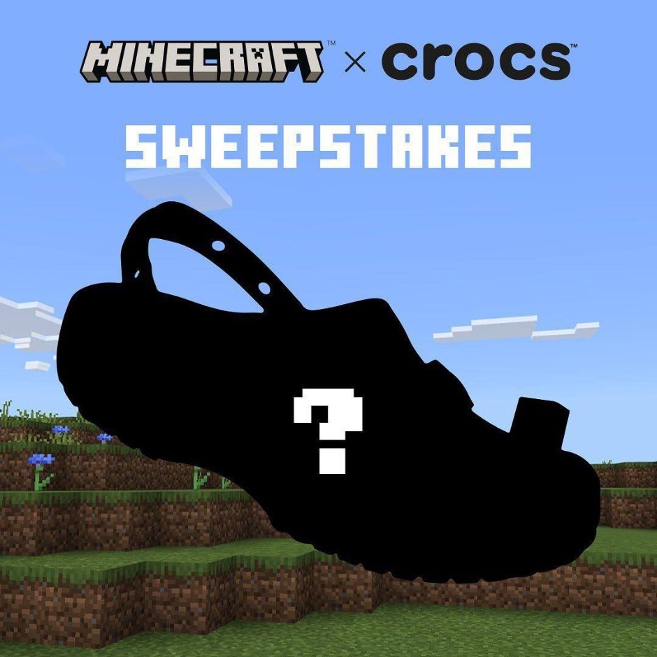 Для любителей игр и удобной обуви: Crocs выпускает капсулу с Minecraft