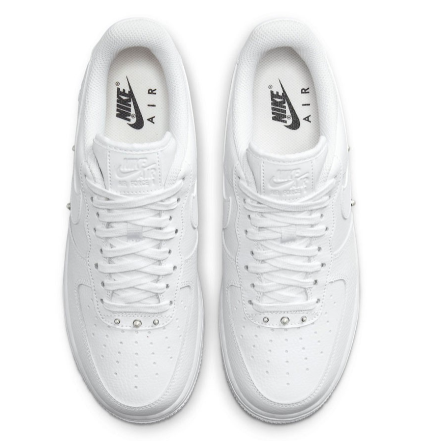 air force 1 white top view