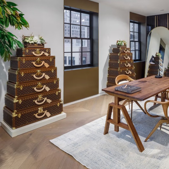 Louis Vuitton проводит выставку изделий ручной работы в Нью-Йорке